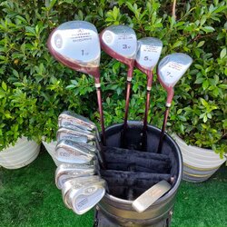 ไม้กอล์ฟครบชุดสำหรับผู้หญิง PROKENNEX SIGMA ได้หัวไม้ถึง 4 หัว มีออฟเซ็ท ตีง่าย Drive ไกล น้ำหนักเบามาก