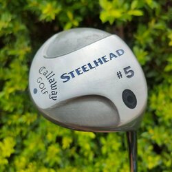 FW5 CALLAWAY STEELHEAD ก้าน STEELHEAD FLEX FIRM สภาพสวยนางฟ้า เป็นรุ่นที่เป็นก้าน แบบเจาะทะลุ ตีดีมากๆ ไม้กอล์ฟมือสอง ของแท้ BY NakaraLuxurious