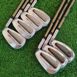 ** ไม้กอล์ฟสำหรับผู้หญิง ** ชุดเหล็ก YAMAHA INPRES D. มีเหล็ก 6-9 เเละ PW AW SW ก้าน YAMAHA INPRES D FLEX L เหล็ก FORGED แท้ๆ ลอย FORGED ไม้กอล์ฟมือสอง ของแท้ BY NakaraLuxurious