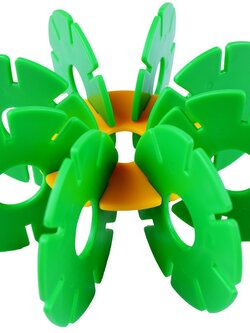 วงล้อพิศวง 120 ชิ้น รูปทรงกลม ,ตัวต่อแผ่นวงกลม , ส่งเสริมการเรียนรู้ ,ของเล่นเสริมพัฒนาการ,ของเล่น , สื่อการสอน ,เสริมจินตนาการ