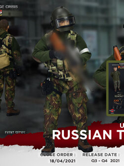 [สั่งจอง]UJINDOU UD9007 1/6 : Russian TsSN FSB (Moscow Theater Hostage Crisis)