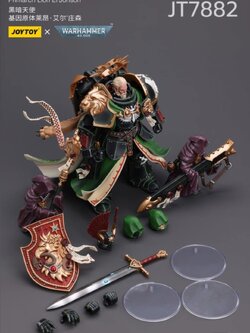 [พร้อมส่ง]Joy toy 1/18 [Reissue] - JT7882 : Dark Angels Primarch Lion El‘Jonson