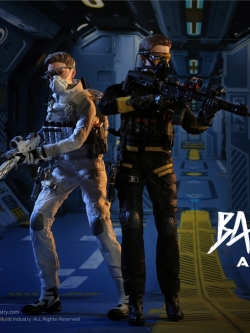 [สั่งจอง] EASY&SIMPLE Collect&Build Industry AD2050 I series First Release “Banshee” Dark/ Light Ver.