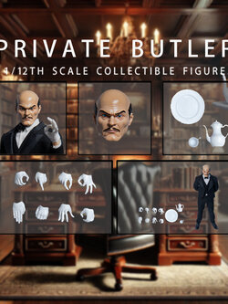 [สั่งจอง]Joy Man Toys JM011 1/12 : Private butler