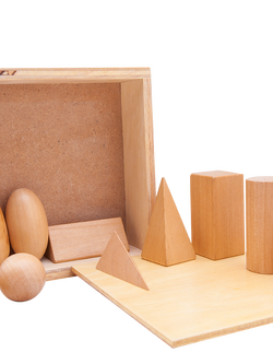 เรขาคณิต ทรงตัน (mini) ,ของเล่นไม้, ของเล่นเสริมพัฒนาการ, ของเล่นเด็ก, สื่อการสอน