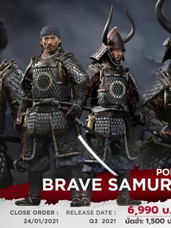 [สั่งจอง]POPTOYS EX031 1/6 : Brave Samurai - UJIO