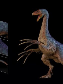 [พร้อมส่ง]Nanmu Studio Jurassic Series Claw Spike Dinosaur Statue - 172237 : alternative color version