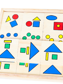 เกมจับคู่ภาพกับการสังเกต , ของเล่นไม้, ของเล่นเสริมพัฒนาการ, ของเล่นเด็ก, สื่อการสอนเด็ก
