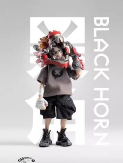 [สั่งจอง] D_ONE STUDIO 1/12 : black horned