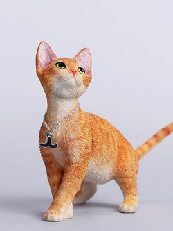 [สั่งจอง]JXK 1/6 : Devon Rex Cat Figurine V4