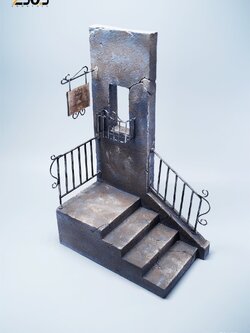 [สั่งจอง]ZBOBTOYS Z2107 1/12 : Tavern stairs