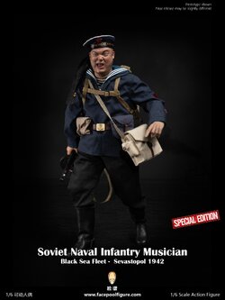 [สั่งจอง]Facepoolfigure 1/6 : Soviet Naval Infantry Musician Black Sea Fleet Sevastopol 1942