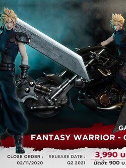 [สั่งจอง]GAMETOYS GT-002 1/6 : Fantasy Warrior - Cloud Strife