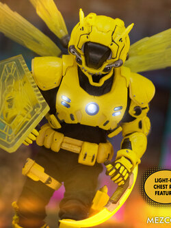 [สั่งจอง]Mezco toyz ONE:12 COLLECTIVE Rumble Society - Krig: Murder Hornet Edition