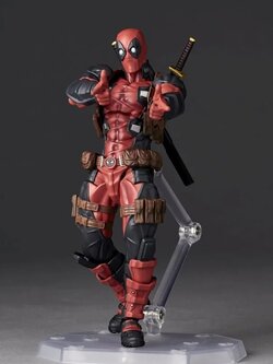 [พร้อมส่ง] Kaiyodo : Revoltech Amazing Yamaguchi (เวอร์ชั่นปกติ) - Deadpool 2.5 (แดง)"