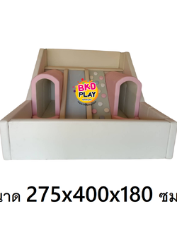 บ้านบอลเด็กผจัญภัยอุโมงค์ทะมิติ บ้านบอลโครงไม้ เบาะหนังนุ่มนิ่ม softplay, indoor playground kidszone ,สวนสนุกในร่ม ,รับสั่งทำบ่อบอล ผลิตห้องบอลเด็ก ตามขนาด