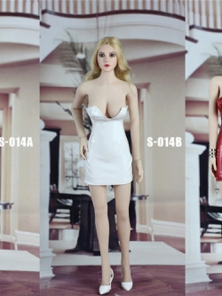 [สั่งจอง]SGTOYS S014(A/B/C) 1/6 Sexy Lady Paint Skirt Set (Tricolor)