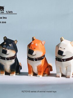 [สั่งจอง]RZTOYS RZ2002 1/6 : Shiba Inu