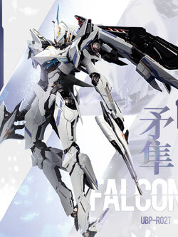 [สั่งจอง] MOSHOW TOYS UBP-R02T 1/100 : Break Striker Model - Falcon (23Cm)