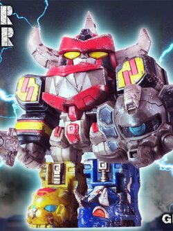 [สั่งจอง]Blackseed Power Raider (Weathering version) limited edition.