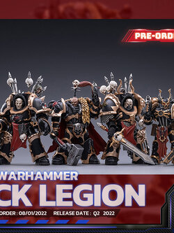 [สั่งจอง]JOYTOY x Warhammer 40K 1/18 : Chaos Space Marines Black Legion Warband