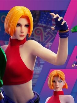 [สั่งจอง]Tunshi Studio 1/6 : The King of Fighters '97 - BLUE MARY