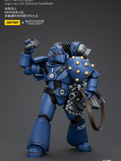 [พร้อมส่ง] "Joy toy 1/18 Ultramarines MK VI Tactical Squad --- - JT00089 : Legionary with Bolter& Chainblade"