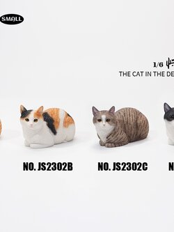 [สั่งจอง] JXK small JS2302 1/6 The Cat In The Delivery Box 2.0