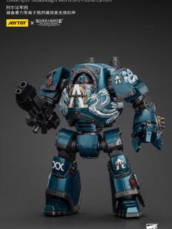 [พร้อม]Joy toy 1/18 : Alpha Legion - JT01109 : Contemptor Dreadnought with Gravis Plasma Cannon"
