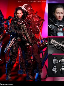 [สั่งจอง]DAMTOYS DMS036 1/6 : CN171-11 rescue unit Zhou Qian collectible figure specially features