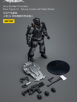 [พร้อมส่ง] Joytoy 1/18 - JT1774 : Pack Figure 31 - Bounty Hunter with Blast Shield