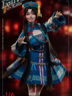 [สั่งจอง] Longshan Heavy Industry 1/6 : Olita Little Zombie Lolita (Xiao Ai cosplayer uniform)
