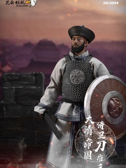 [สั่งจอง]ทหารแมนจูผู้พิทักษ์ KUNLUNTOYS 1/6 0004 Dulimbai Gurun Shield Guardian Action Figure