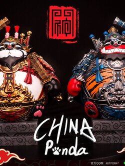 [สั่งจอง]Coreplay cpsr03,cpsr04 Chinese Culture Self-Creation Series - Panda Door God