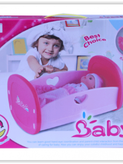 ชุดเตียงตุ๊กตา พลาสติก ของเล่นเสริมพัฒนาการ ,ของเล่นเสริมทักษะ,ของเล่นเด็ก, สื่อการสอนอนุบาล