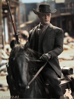 [สั่งจอง]Longshan Heavy Industry 1/6 : Western Paradise Man in Black