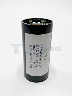 คาปาซิเตอร์สตาร์ท 189-227uf 330v ใช้กับ ปั๊มน้ำบาดาล, ปั๊มซัมเมอร์ส(ซัมเมิส), Franklin , คาปาซิเตอร์, START CAPACITOR ยี่ห้อ BMI