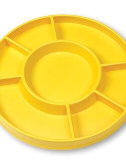 ถาดจัดกลุ่มวงกลม พร้อมฝาปิดใส, สื่อการสอน , ของเล่น ,ของเล่นเสริมพัฒนาการ ของเล่นเด็กอนุบาล พร้อมส่ง