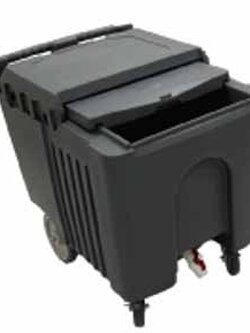 รถใส่น้ำแข็งฝาเปิดสไลด์ ขนาด 110 ลิตร จุน้ำแข็งได้ 57 กก.