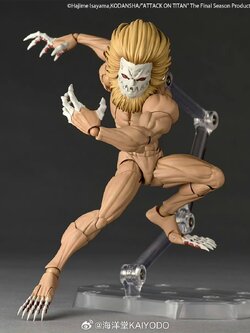 [สั่งจอง]Kaiyodo : Attack on Titan - Jaw Titan [Bonus Part Ver.]