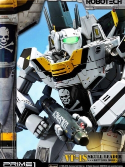 [สั่งจอง]Prime 1 Studio PMRT-03: VF-1S Skull Leader Battloid Mode (Robotech Saga)