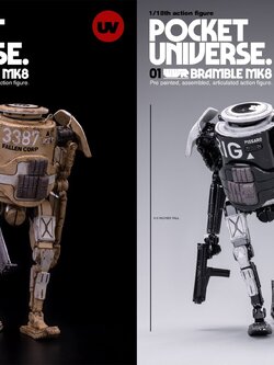 [สั่งจอง]UNDERVERSE 1/18 : Pocket Universe Mini Action Figure - BRAMBLE MK8