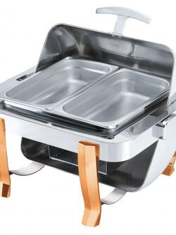 อ่างอุ่นอาหารแบบเหลี่ยม ขนาดเล็ก