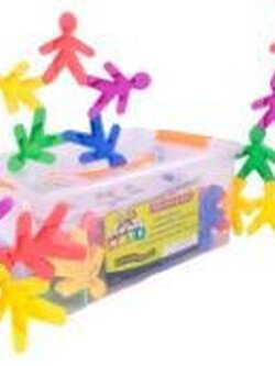 ตัวต่อเพื่อนเกลอสีสัน 50 ชิ้น รูปร่าง ,ตัวต่อ , ส่งเสริมการเรียนรู้ ,ของเล่นเสริมพัฒนาการ,ของเล่น , สื่อการสอน