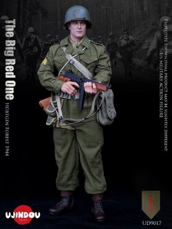 [พร้อมส่ง]UJINDOU UD9017 1/6 : "The Big Red One" U.S. Army Infantryman,Hürtgen Forest 1944