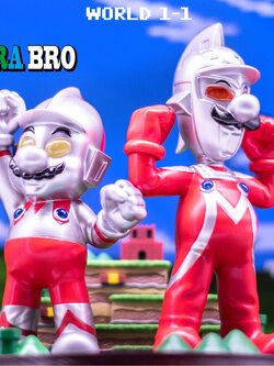 [พร้อมส่ง ] BID Toys MA-NULTRA BRO - BID02306A (Full Set มาริโอ้ & ลุยจิ +ฐาน)