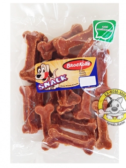 Chicken Fiber Bone เนื้อไก่อบแห้งผสมไฟเบอร์ แพค 180 กรัม