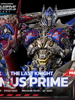 [สั่งจอง]ThreeZero Transformers DLX - The Last Knight – Optimus Prime