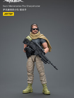 [พร้อมส่ง] Joytoy 1/18 - Mercenaries - JT9879 : Sack -The Sharpshooter
