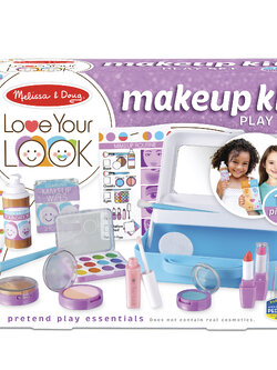 [16 ชิ้น] เซ็ทกระเป๋าอุปกรณ์แต่งหน้า 16 ชิ้น Melissa & Doug Love your Look - Makeup Kit Play Set รีวิวดีใน Amazon USA ไม่เหมือนใคร ไม่มีเครื่องสำอางค์จริงในชุด